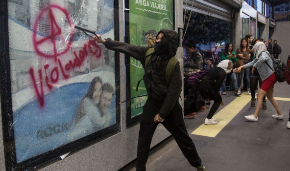 Protestas feministas en México