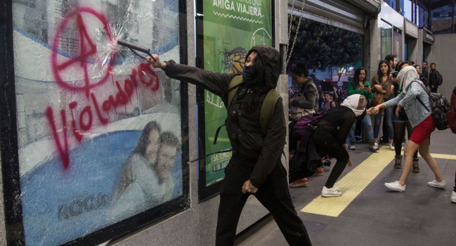 Protestas feministas en México