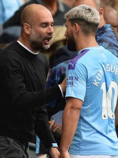 Guardiola y Agüero