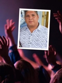 Hombre quemado