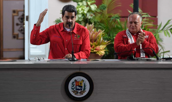 Nicolás Maduro y Diosdado Cabello
