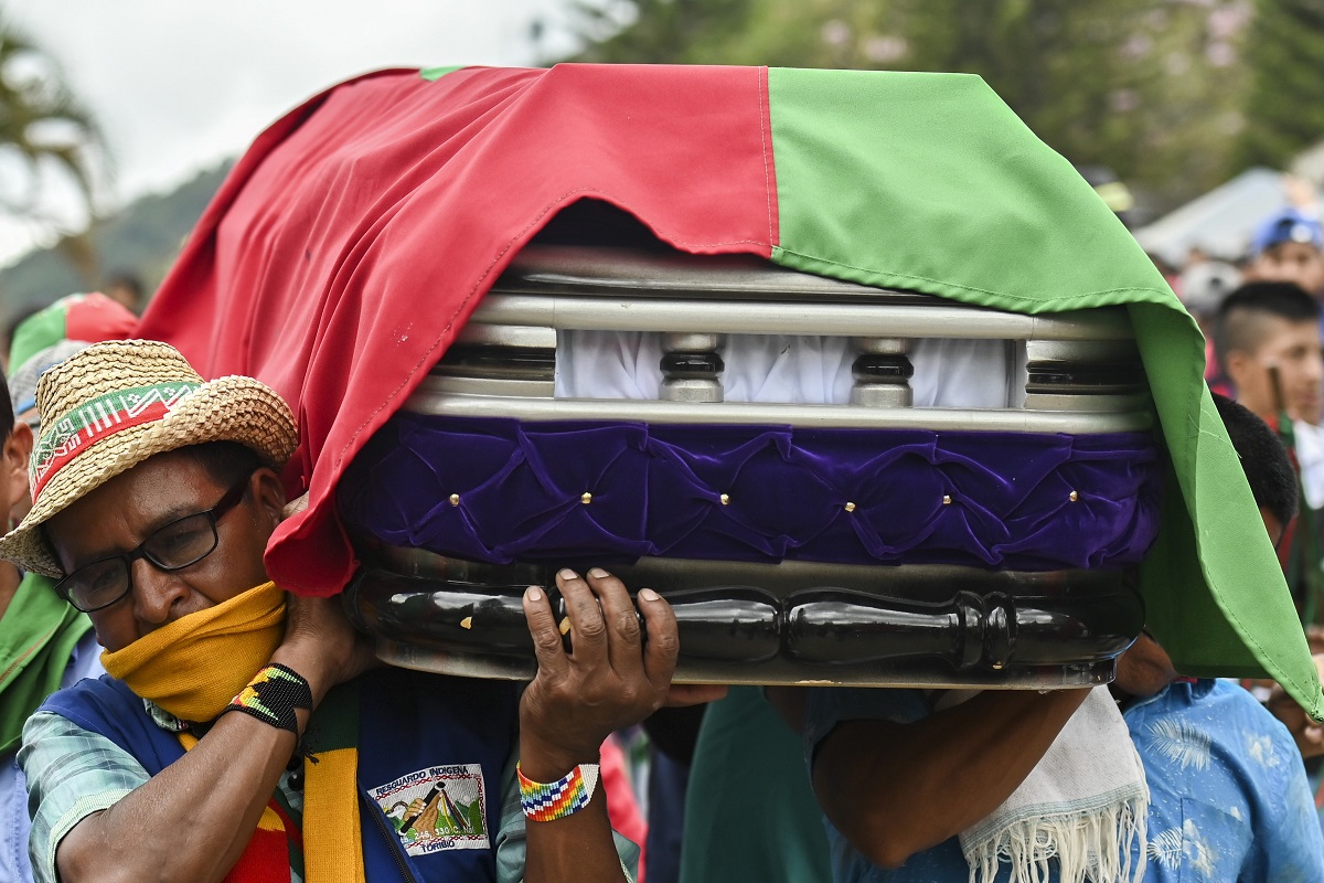 Indígenas asesinados en el Cauca