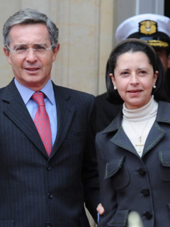 Uribe y Lina Moreno