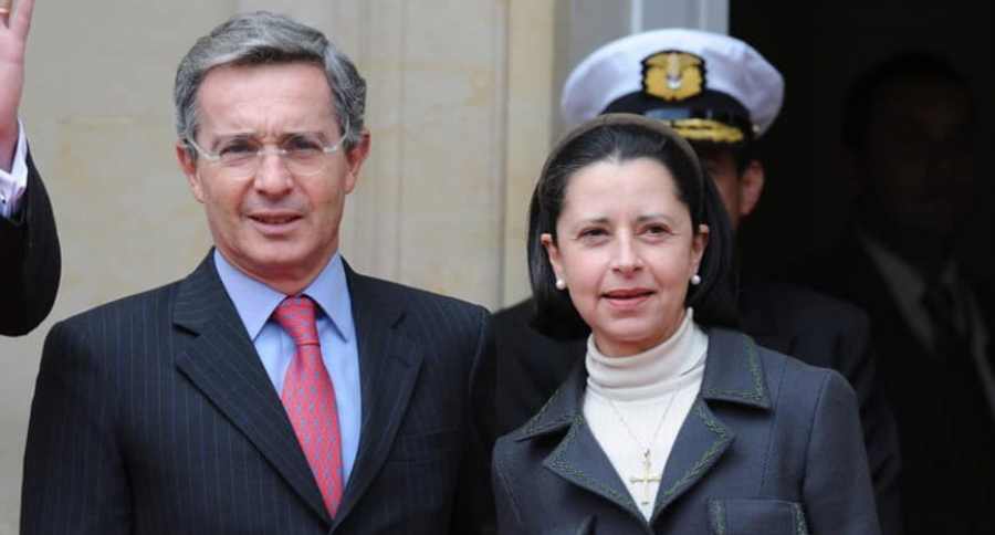 Uribe y Lina Moreno