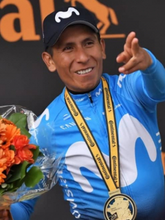 Nairo Quintana y Richard Carapaz