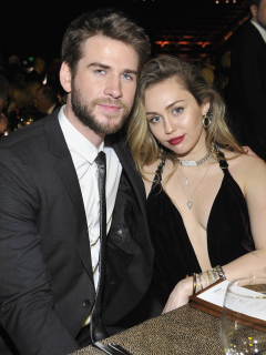 Liam Hemsworth y Miley Cyrus