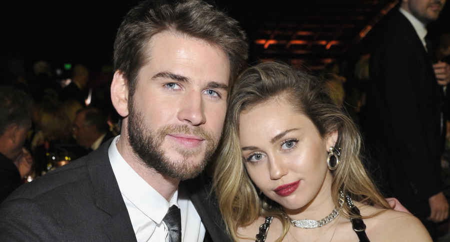 Liam Hemsworth y Miley Cyrus