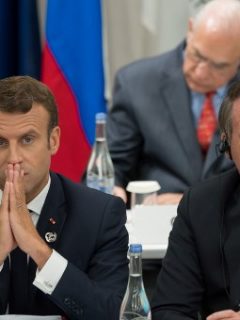 Emmanuel Macron y Jair Bolsonaro