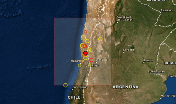 Sismo en Chile