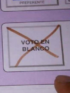 Voto en blanco para la alcaldía de Bogotá agosto 2019