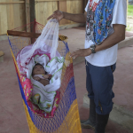 Bebé en la guerrilla