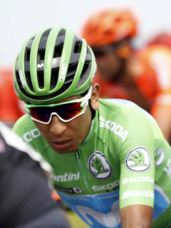 Nairo Quintana y Miguel Ángel López