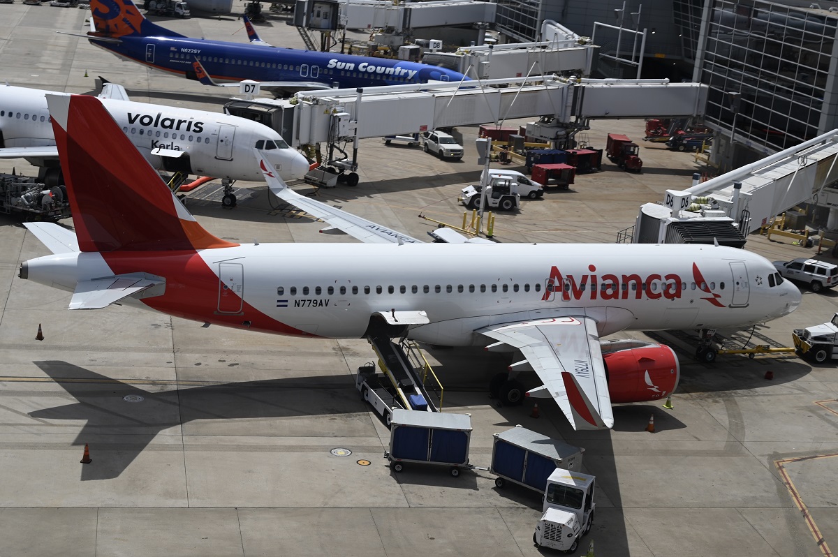 Avión de Avianca