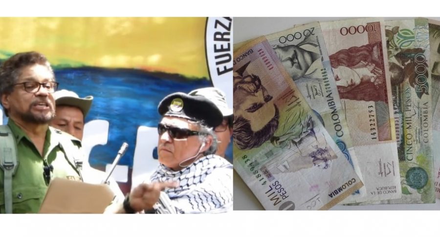 Iván Márquez-Jesús Santrich-Pesos colombianos