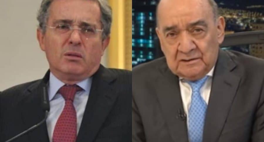 Álvaro Uribe y Yamid Amat