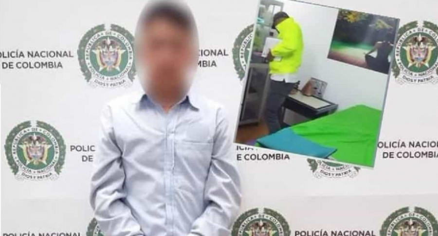Hombre capturado en Medellín