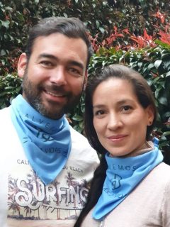 Juan Pablo Obregón y su esposa 'Ana MAría Malagón
