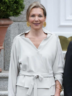 'Tutina' de Santos, exprimera dama, y Juan Manuel Santos, expresidente.