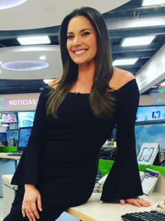 Jessica de la Peña, presentadora.