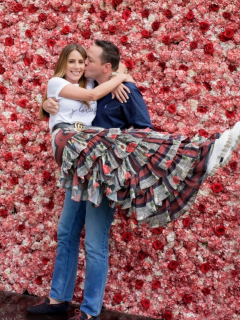Carolina Soto y Germán González