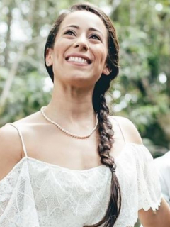 Mariana Pajón y su esposo