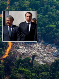 Iván Duque y Jair Bolsonaro, deforestación en el Amazonas