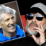 José Pékerman y Diego Maradona