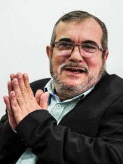 Rodrigo Londoño, presidente del partido Farc.