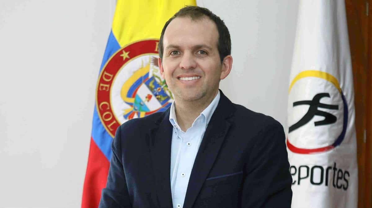 Posesión de Ernesto Lucena como primer ministro del Deporte en Colombia
