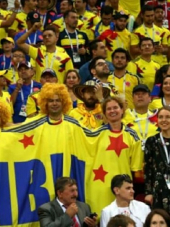 Hinchas y Pablo Escobar