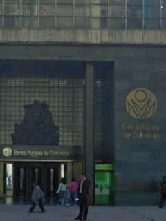 Fachada del Banco Agrario