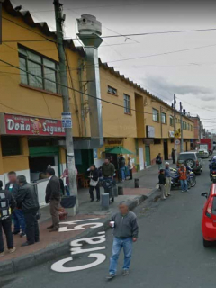 Piqueteadero Doña Segunda, plaza de mercado 12 de octubre.