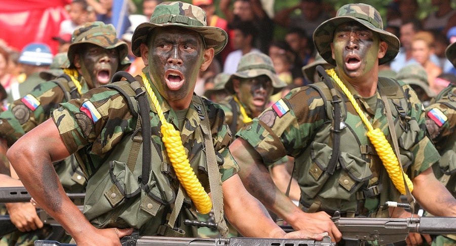 Soldados venezolanos