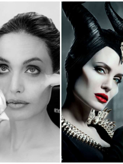 Angelina Jolie en el papel de Maléfica