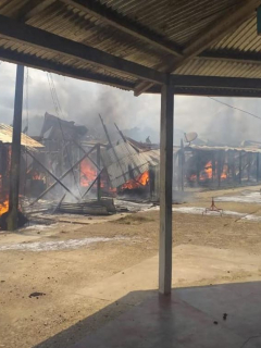 Incendio en Putumayo