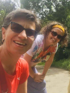 Claudia López y Angélica Lozano, políticas.