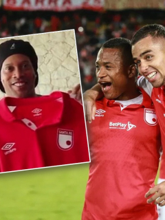 Ronaldinho y Santa Fe