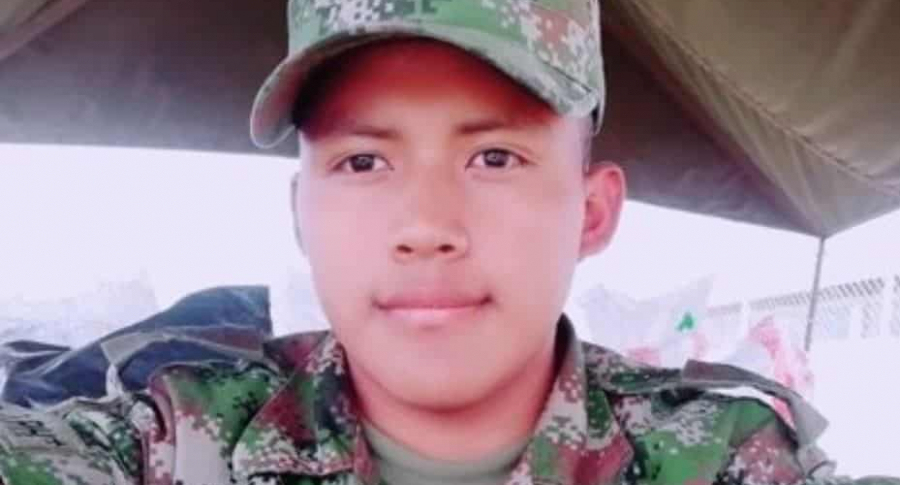 Soldado asesinado en Cauca