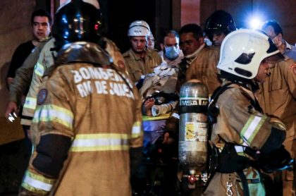 Incendio en hospital de Río de Janeiro
