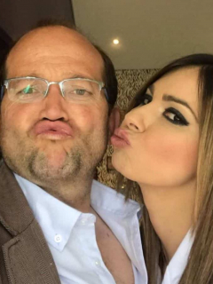 Daniel Samper, periodista, y Esperanza Gómez, actriz porno.