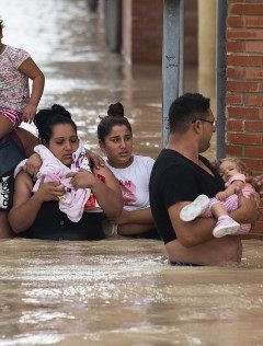 Inundaciones en el sur de España