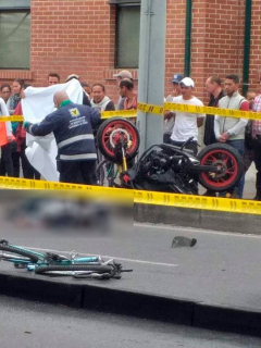 Accidente de tránsito en Av. Caracas