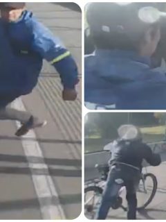 Robo de bicicleta en Bogotá.