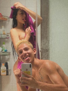 La liendra y su novia