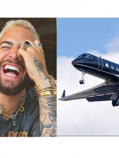 Maluma y su nuevo avión