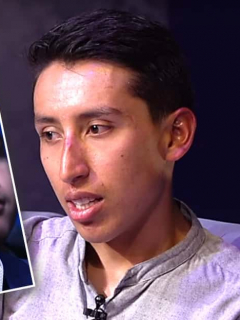 Gustavo Petro y Egan Bernal