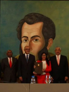 Firmantes del acuerdo