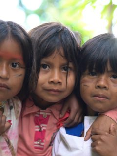 Niños indígenas