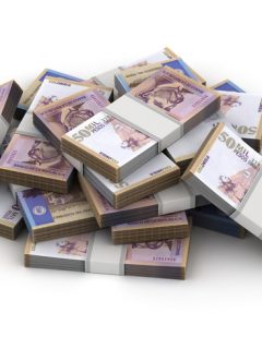 Pesos colombianos