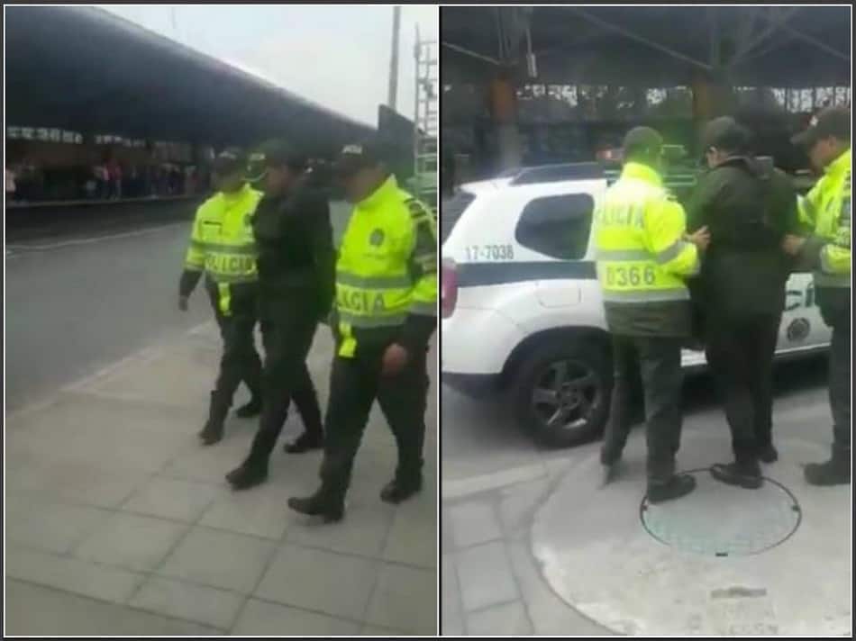 Falsa policía en Bogotá